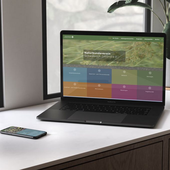 zoodesign homepage für den naturkundeverein schwäbisch gmünd