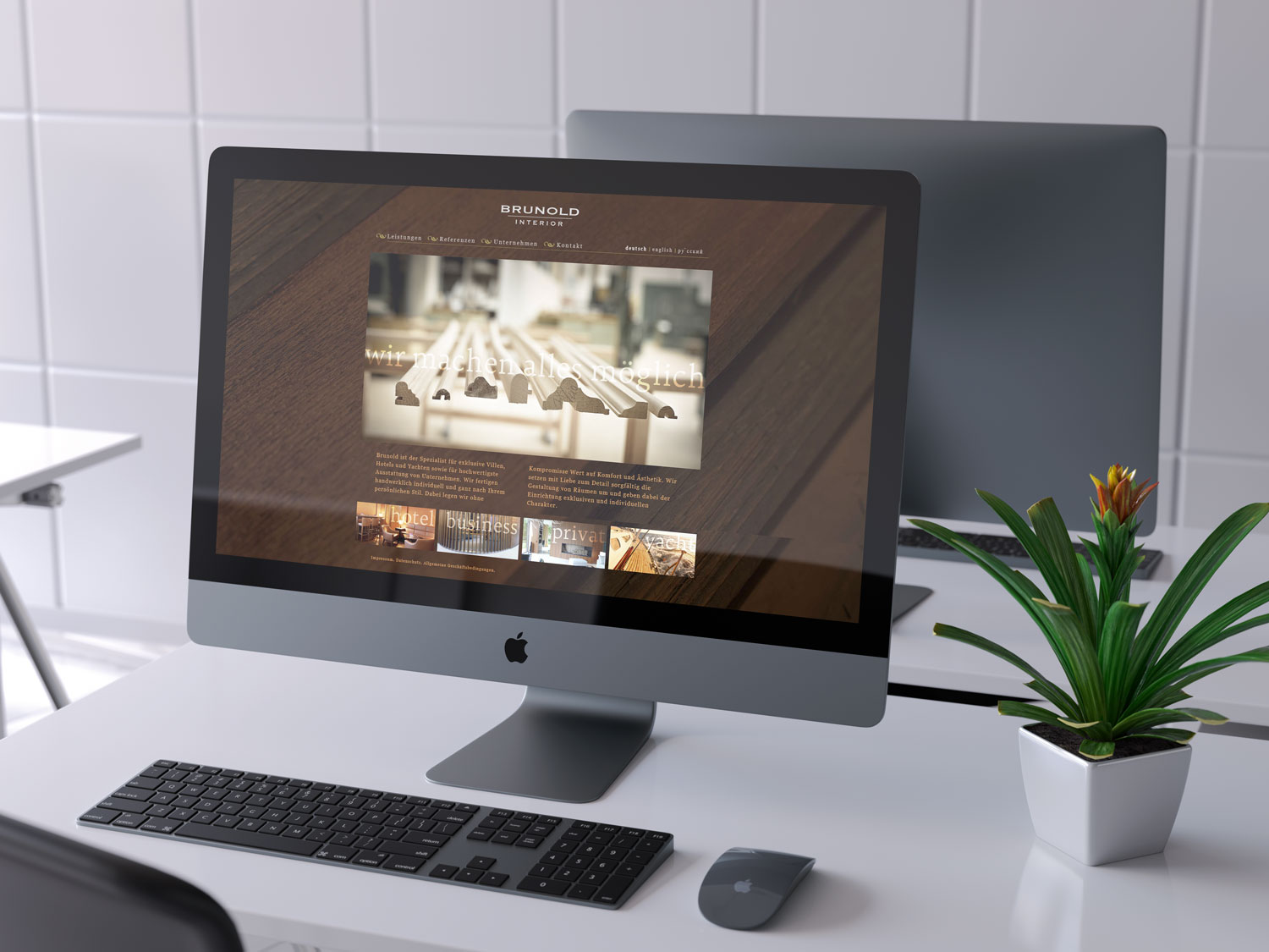 zoodesign webdesign für brunold interior